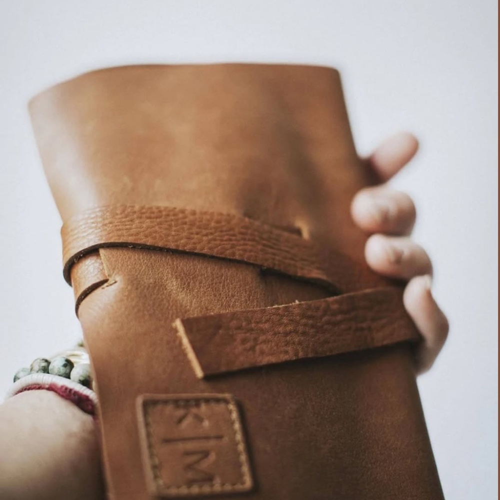 Kelly Moore Leather Cord Wrap